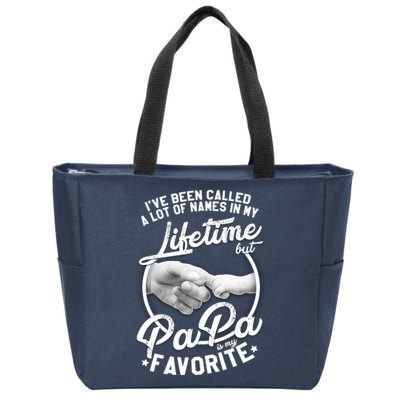 Called Many Names But PaPa Is My Favorite Zip Tote Bag