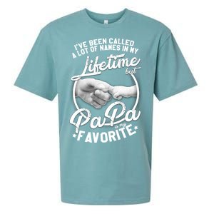 Called Many Names But PaPa Is My Favorite Sueded Cloud Jersey T-Shirt