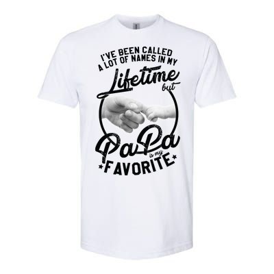 Called Many Names But PaPa Is My Favorite Softstyle CVC T-Shirt