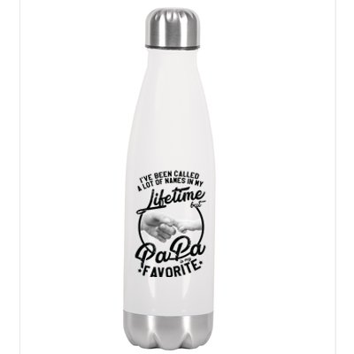 Called Many Names But PaPa Is My Favorite Stainless Steel Insulated Water Bottle