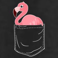 Cute Adorable Mini Flamingo in Pocket 11oz C Handle Ceramic Mug