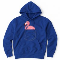 Cute Adorable Mini Flamingo in Pocket Hoodie