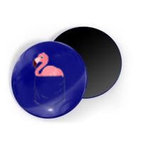 Cute Adorable Mini Flamingo in Pocket Magnet