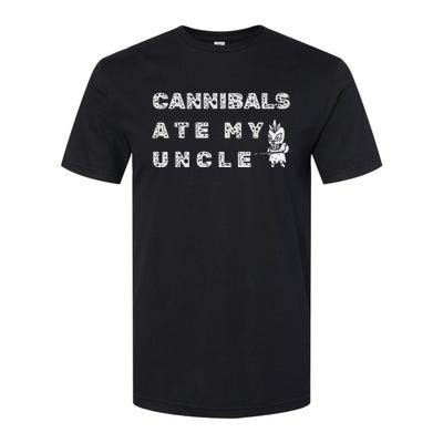 Cannibals Ate My Uncle Biden Trump Saying Softstyle CVC T-Shirt