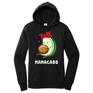 Cute Avocado Mamacado Tee Avocado Mama Avocado Mom Women's Pullover Hoodie