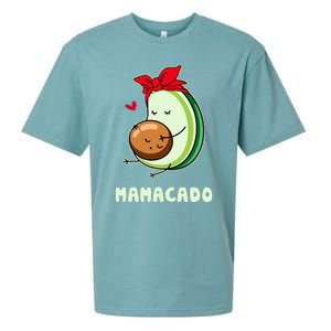 Cute Avocado Mamacado Tee Avocado Mama Avocado Mom Sueded Cloud Jersey T-Shirt