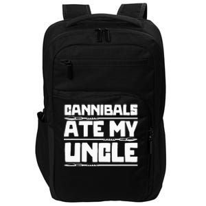 Cannibals Ate My Uncle Joe Biden Political Satire Trump 2024 Impact Tech Backpack