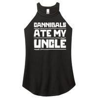 Cannibals Ate My Uncle Joe Biden Political Satire Trump 2024 Women's Perfect Tri Rocker Tank