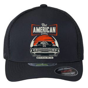 Classic American Muscle Cars Novelty Flexfit Unipanel Trucker Cap