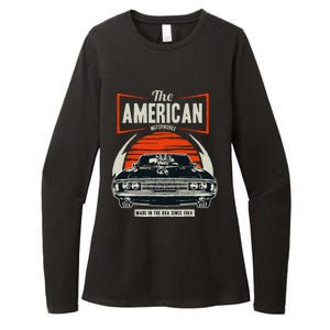 Classic American Muscle Cars Novelty Womens CVC Long Sleeve Shirt