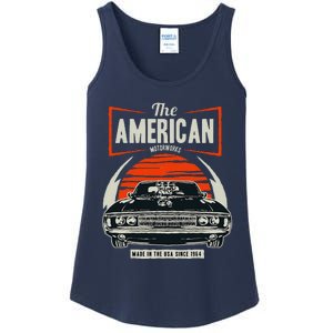 Classic American Muscle Cars Novelty Ladies Essential Tank