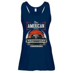 Classic American Muscle Cars Novelty Ladies Essential Flowy Tank