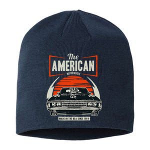 Classic American Muscle Cars Novelty Sustainable Beanie