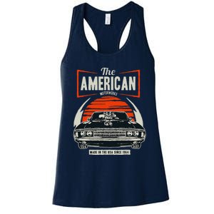 Classic American Muscle Cars Novelty Women's Racerback Tank