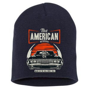 Classic American Muscle Cars Novelty Short Acrylic Beanie