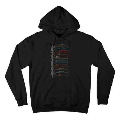 Corvair All Models Hoodie