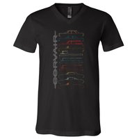 Corvair All Models V-Neck T-Shirt