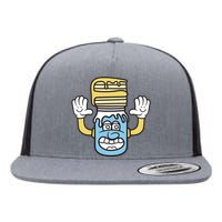 Cake And Milk Flat Bill Trucker Hat