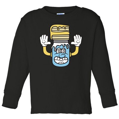 Cake And Milk Toddler Long Sleeve Shirt