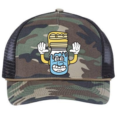 Cake And Milk Retro Rope Trucker Hat Cap