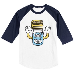 Cake And Milk Baseball Sleeve Shirt