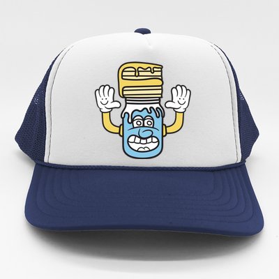 Cake And Milk Trucker Hat