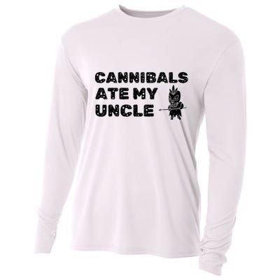 Cannibals Ate My Uncle Joe Biden Saying Funny Trump 2024 Cooling Performance Long Sleeve Crew