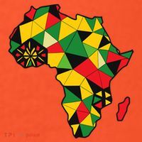 Colourful Africa Map Cloth Gift For African Lover T-Shirt