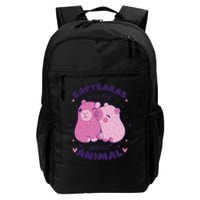 Capybaras Are My Spirit Animal Rodent Lover  Daily Commute Backpack