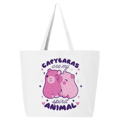 Capybaras Are My Spirit Animal Rodent Lover  25L Jumbo Tote