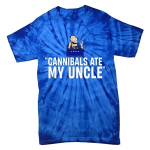 Cannibals Ate My Uncle Biden Trump Tie-Dye T-Shirt