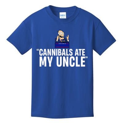 Cannibals Ate My Uncle Biden Trump Kids T-Shirt