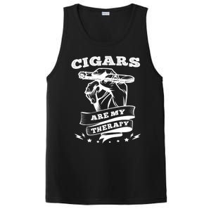 Cigars Are My Therapy Cigars Smoker Smiking Cigar Gift PosiCharge Competitor Tank