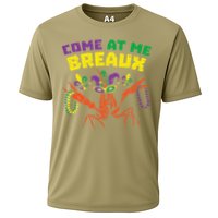 Come At Me Breaux Crawfish Beads Funny Mardi Gras Carnival (1) Cooling Performance Crew T-Shirt