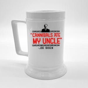 Cannibals Ate My Uncle Funny Joe Biden Beer Stein