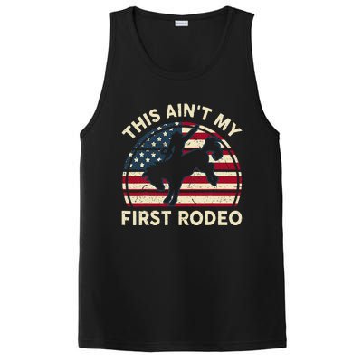 Cowboy Aint My First Rodeo Western Horse PosiCharge Competitor Tank