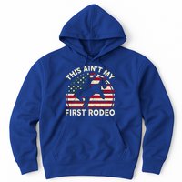 Cowboy Aint My First Rodeo Western Horse Hoodie