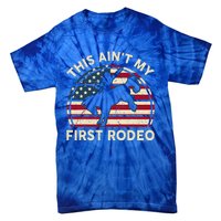 Cowboy Aint My First Rodeo Western Horse Tie-Dye T-Shirt