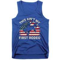 Cowboy Aint My First Rodeo Western Horse Tank Top