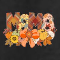 Cute Autumn Mama Fall Lover 7 Panel Mesh Trucker Snapback Hat