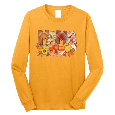 Cute Autumn Mama Fall Lover Long Sleeve Shirt