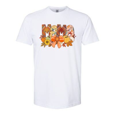 Cute Autumn Mama Fall Lover Softstyle® CVC T-Shirt