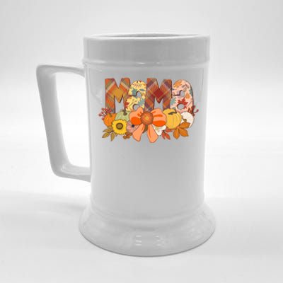 Cute Autumn Mama Fall Lover Beer Stein