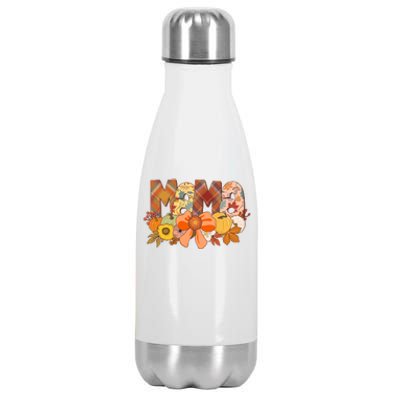 Cute Autumn Mama Fall Lover Stainless Steel Insulated Water Bottle