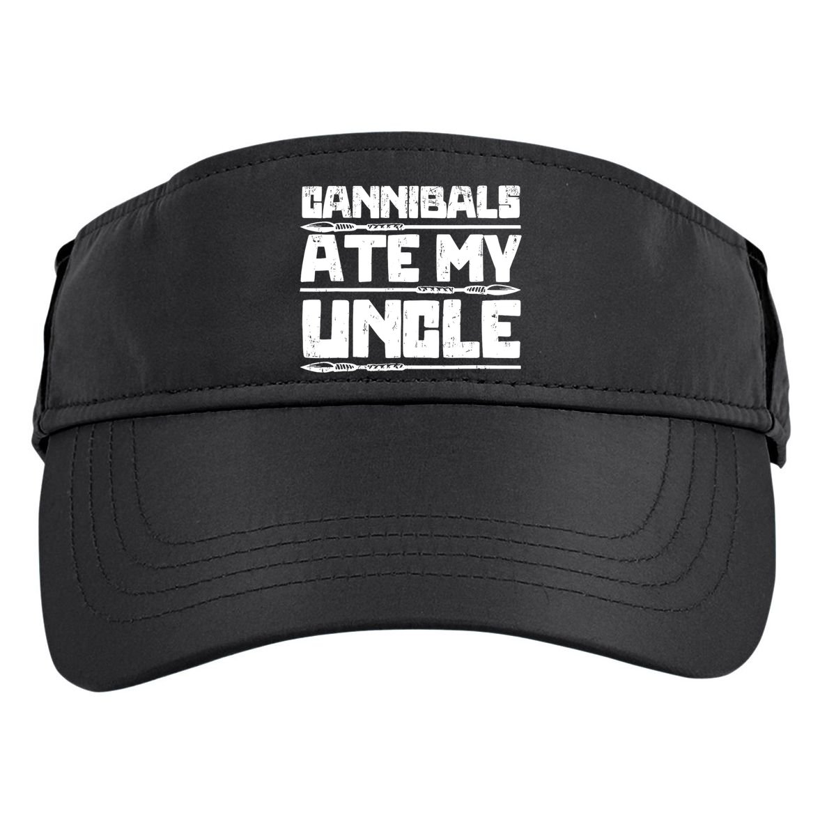 Cannibals Ate My Uncle Biden Funny Saying Adult Drive Performance Visor