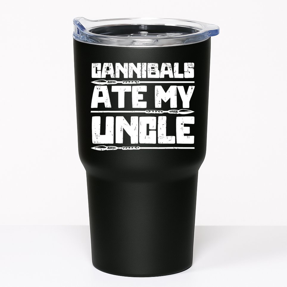 Cannibals Ate My Uncle Biden Funny Saying Tumbler
