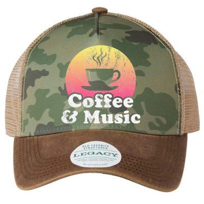 Coffee And Music Legacy Tie Dye Trucker Hat