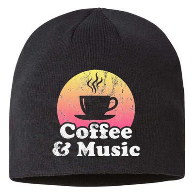 Coffee And Music Sustainable Beanie