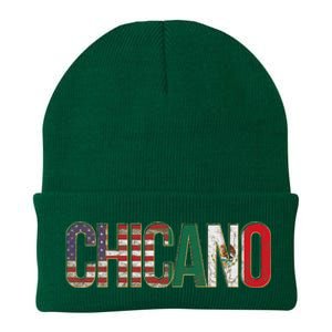 Chicano American Mexican Patriotic Chicano Knit Cap Winter Beanie