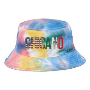 Chicano American Mexican Patriotic Chicano Tie Dye Newport Bucket Hat